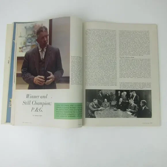 Vintage FORTUNE Magazine March 1956 General Motors, Ford, Cadillac, Buick  Ads - Picture 8 of 16